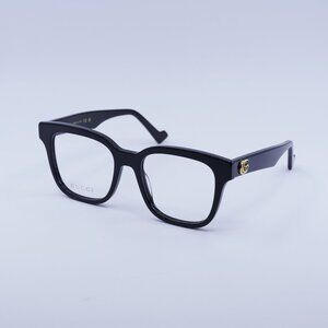 Gucci GG0958O 004 Eyeglasses Black 52mm Square Frame